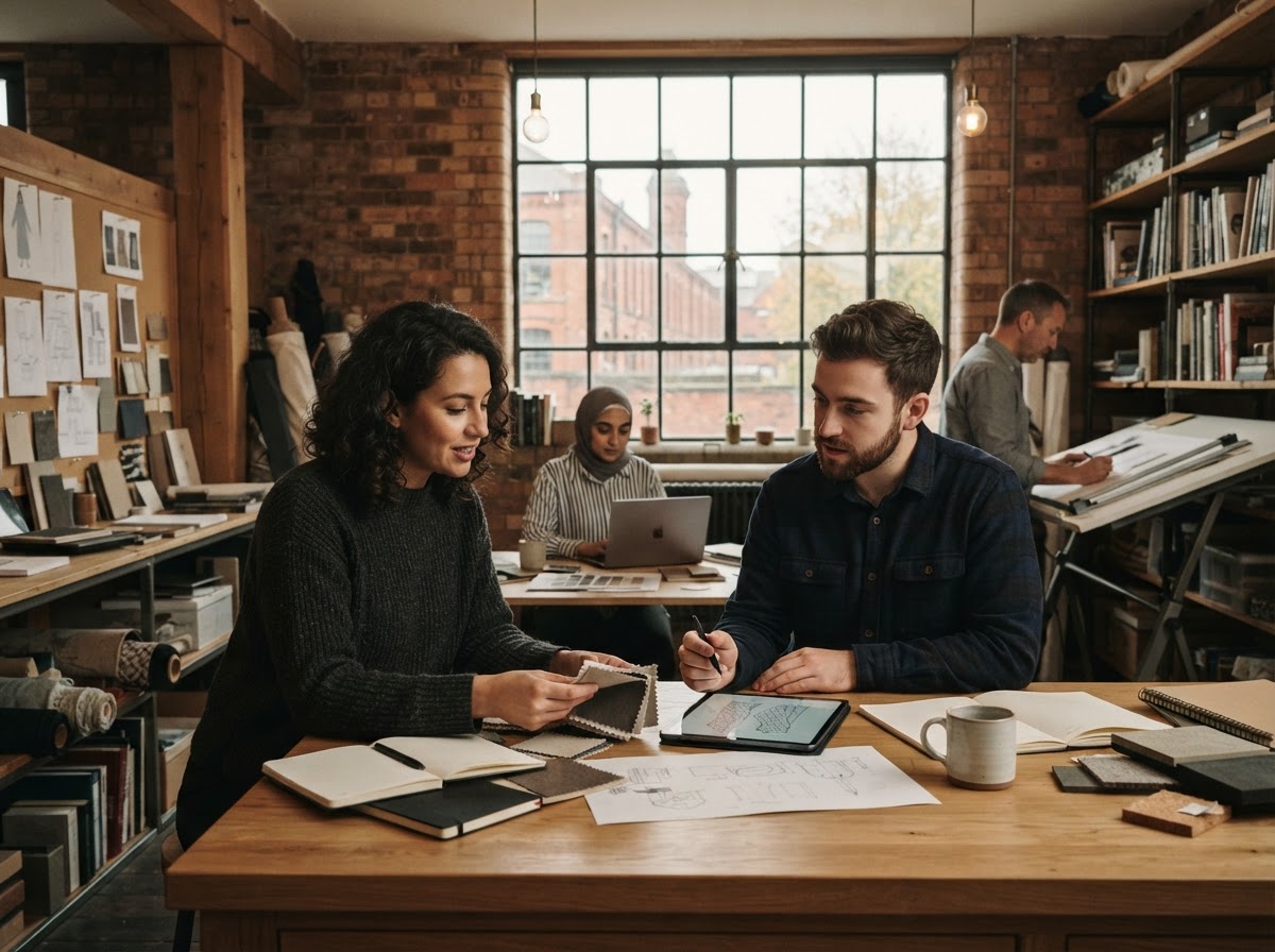 Cedarwyx analyst reviewing portfolio data on a laptop in a quiet office setting